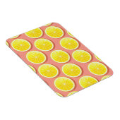 Summer Lemon Slices Pattern Magneet (Rechterzijde)