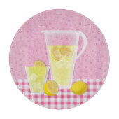 Summer Lemonade Glass Cutting Board Snijplank (Voorkant)
