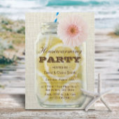 Summer Lemonade Housewarming Party Kaart