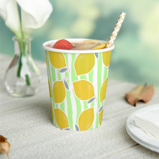Summer Lemonade Papieren Bekers (Insitu)