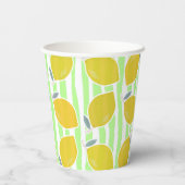 Summer Lemonade Papieren Bekers (Achterkant)