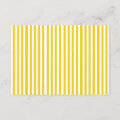 Summer Lemonade Vrijgezellenfeest Dank u Informatiekaartje (Achterkant)