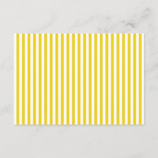 Summer Lemonade Vrijgezellenfeest Dank u Informatiekaartje (Achterkant)