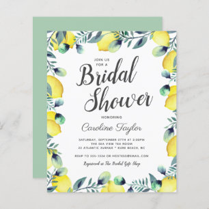 Summer Lemons & Eucalyptus Bright Vrijgezellenfees