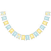 Summer Lemons Happy Birthday Vlaggetjes (Alle)