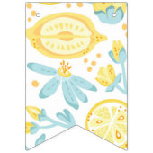 Summer Lemons Happy Birthday Vlaggetjes (Eerste vlag)