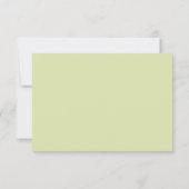 Summer lemons Wedding RSVP Kaart (Achterkant)