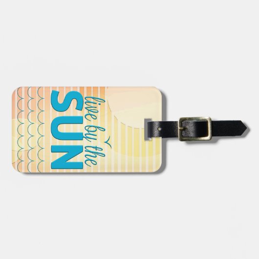 Summer Life Bagagelabel (Voorkant horizontaal)