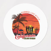Summer Life Style Labels (Design 1)