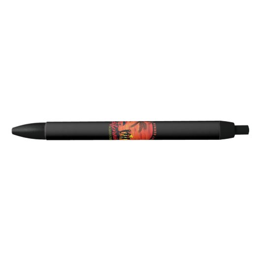 Summer Life Style Zwarte Inkt Pen (Voorkant)