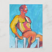 Summer Lifeguard Briefkaart (Voorkant)