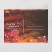 Summer Lights Sparkle Dance Club Party Invitation Uitnodiging Briefkaart (Achterkant)