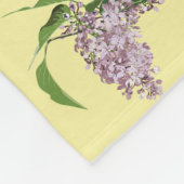 Summer Lilacs Soft Fleece Blanket (Hoek)