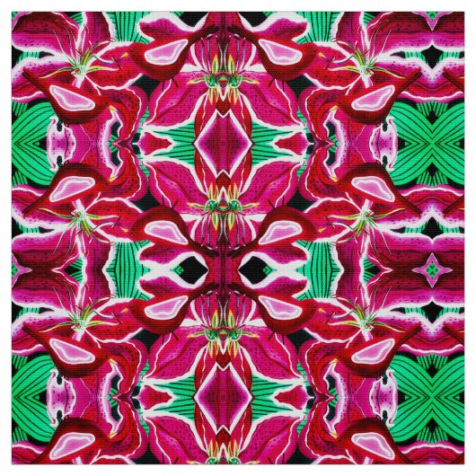 Summer Lilies Stof (Swatch)