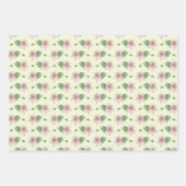 Summer Lily Floral Seamless Pattern Inpakpapier Vel (Voorkant)