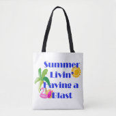 Summer Livin' Canvas tas (Voorkant)