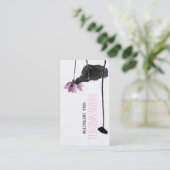 Summer Lotus Oriental Zen Photography Visitekaartje (Staand voorkant)