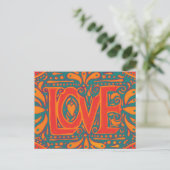 Summer Love Briefkaart (Staand voorkant)