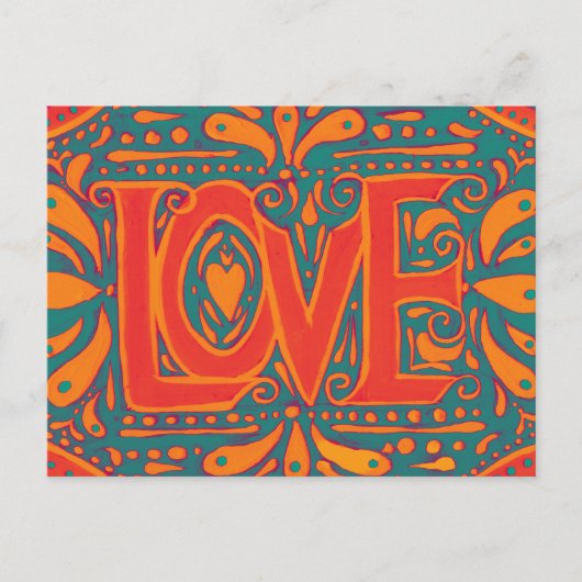 Summer Love Briefkaart (Voorkant)