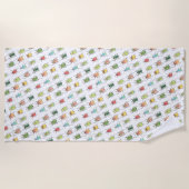 Summer Love Bugs Beetles Strandlaken (Voorkant)