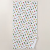 Summer Love Bugs Beetles Strandlaken (Voorkant)