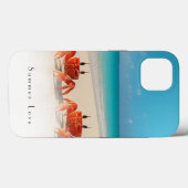 Summer Love - iPhone 13 Stoere Hoesje 2 Krabben (Achterkant (horizontaal))
