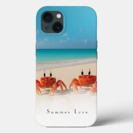 Summer Love - iPhone 13 Stoere Hoesje 2 Krabben