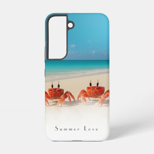 Summer Love – Samsung Galaxy S22 stoer Hoesje Samsung Galaxy Hoesje (Achterkant)