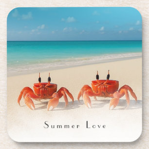 Summer Love –  Schattigee kurk Bier Onderzetter