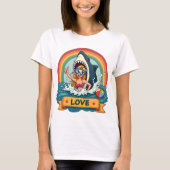 Summer Love Splash - Kleurrijke Beach Vibes T-shir T-shirt (Voorkant)