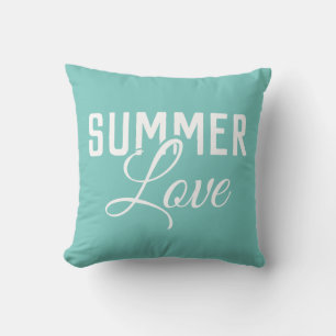 SUMMER LOVE-typografie   Buitenkussen