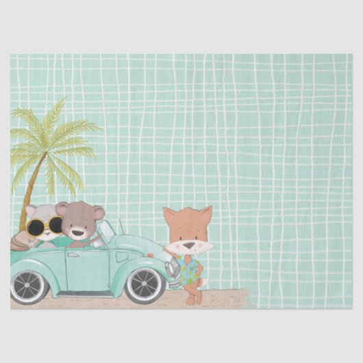 Summer Loves Decoupage Tissue Paper Tissuepapier (Voorkant)