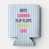 Summer Lovin Fiesta Bridal Party Personalized Blikjeskoeler (Achterkant)