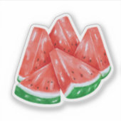 Summer Lovin' Red Watermelon Sticker (Voorkant)