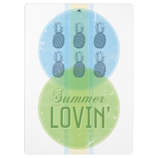 Summer Lovin' Retro Klembord (Achterkant)