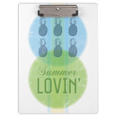 Summer Lovin' Retro Klembord (Voorkant)