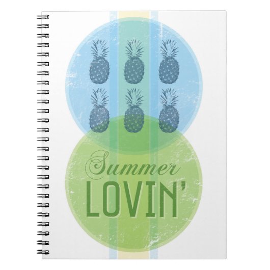 Summer Lovin' Retro Notitieboek (Voorkant)