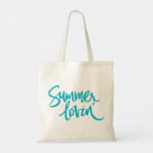 Summer lovin' tote bag (Achterkant)