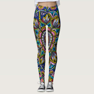 Summer Mandala Leggings