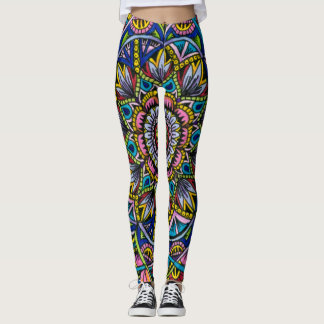 Summer Mandala Leggings