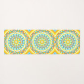 Summer Mandala Yogamat (Achterkant (horizontaal))