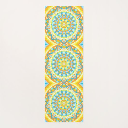 Summer Mandala Yogamat (Achterkant)