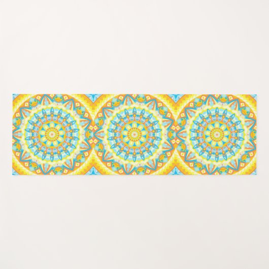 Summer Mandala Yogamat (Voorkant (horizontaal))