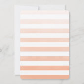 Summer Mango | Huwelijksfeest Kaart (Achterkant)