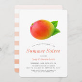 Summer Mango | Soiree Picnic Kaart (Voorkant / Achterkant)