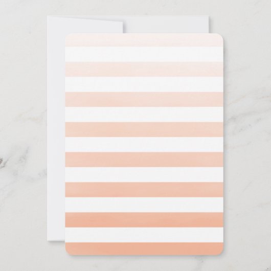 Summer Mango | Soiree Picnic Kaart (Achterkant)