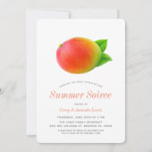 Summer Mango | Soiree Picnic Kaart (Voorkant)