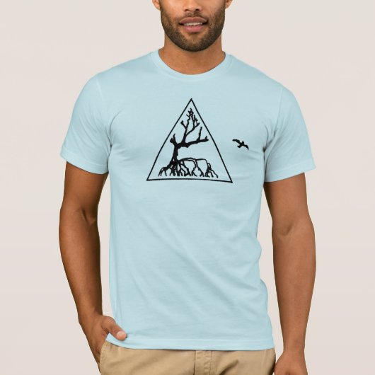 Summer Mangrove Tree Logo T-shirt (Voorkant)