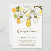 Summer Mason Jars | Pleitzitting Kaart (Voorkant)