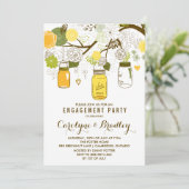 Summer Mason Jars | Uitnodiging van de indienende  (Staand voorkant)